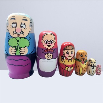 Матрешки-животные ручной работы от доктора