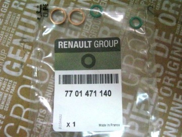 УПЛОТНИТЕЛЬНЫЕ КОЛЬЦА КАБЕЛЯ ПИТАНИЯ ТУРБИНЫ 1.9 DCI RENAULT