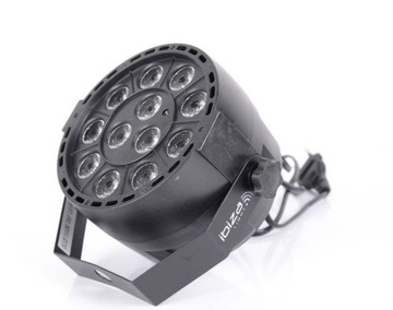 Светодиодный прожектор PAR DMX 12x 3 Вт, RGB, пульт дистанционного управления