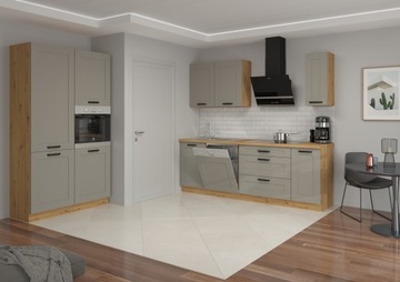 Meble kuchenne LUNA CLAYGREY DĄB ARTISAN 120 + 230