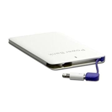 Powerbank, тонкий, Li-ion, 5В, 2500мАч, для зарядки