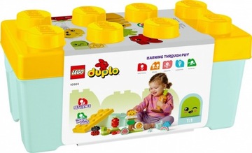 LEGO DUPLO - Коробка с кубиками - Растущий сад - Кубики DUPLO от 1,5 лет