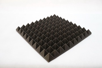 КОВРИКИ ИЗ АКУСТИЧЕСКОЙ ПЕНЫ ДЛЯ НАСТЕННЫХ ПАНЕЛЕЙ ПИРАМИД 50x50 5см 12x