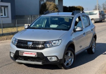Dacia Sandero II Hatchback 5d Facelifting 0.9 TCe 90KM 2018 Dacia Sandero Stepway LEDY KLIMA nawigacja PISEMNA GWARANCJA w cenie Tra, zdjęcie 7