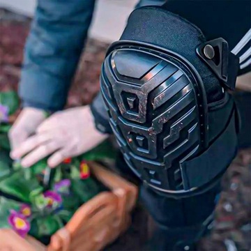 КОМФОРТНЫЕ наколенники для строительных работ УСИЛЕННЫЕ НАКОЛЕННИКИ гелевые 2 шт.