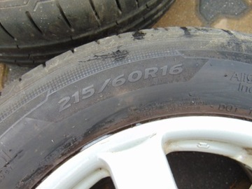 ALU RÁFKY KOLA Z PNEUMATIKA SUBARU FORESTER 215/60R16 VW AUDI SEAT SKODA