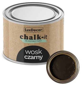 Wosk do mebli drewna Chalk-it 0,4l CZARNY