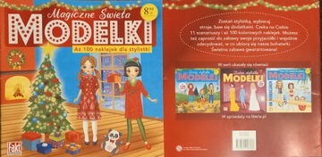 MODELKI MAGICZNE ŚWIĘTA NAKLEJKI
