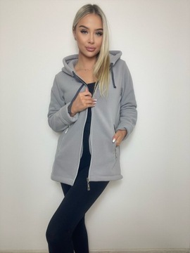 BLUZA Z BARANKIEM,CIEPŁA M-XXXL(M)
