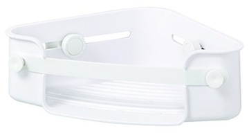 Narożna półka pod prysznic Flex GEL-LOCK Umbra bia