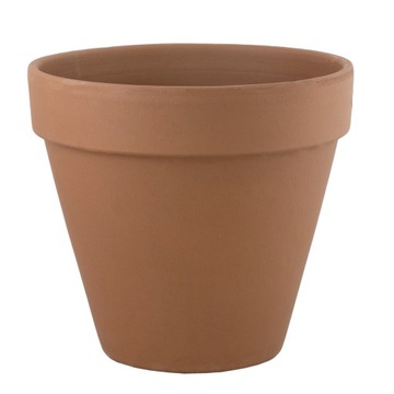 ITA VASO Глиняный цветочный горшок 21 см, терракота Polnix
