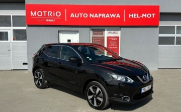 Nissan Qashqai II Crossover 1.6 DIG-T 163KM 2017 Nissan Qashqai 1.6 DIG-T Tekna 163KM Klima, Kamera 360, Bezywpadkowy, VAT-, zdjęcie 8