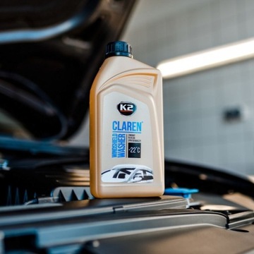 K2 CLAREN ZIMOWY PŁYN DO SPRYSKIWACZY -22C 1L K2 ALASKA ODMRAŻACZ DO SZYB