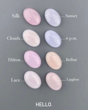 HELLO Tint Base Bellini цветная основа для маникюра 15 мл