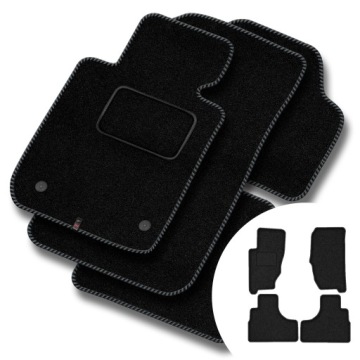 Velurové koberce Streak pro Jeep Cherokee III (kj) 2001-2007