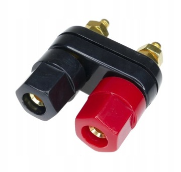 Gniazdo bananowe podwójne