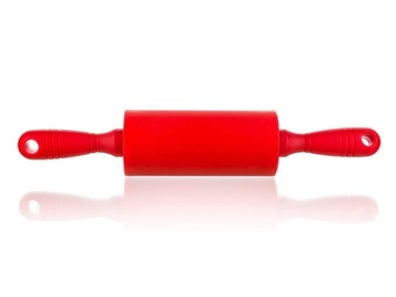 WAŁEK DO CIASTA SILIKONOWY Culinaria Red 23cm