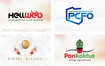 LOGO / LOGOTYP + PAPIER + WIZYTÓWKA + MINIATURA FB