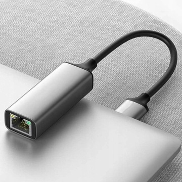 АДАПТЕР-ХАБ ETHERNET LAN RJ45 USB-A 3.0 1000 МБ/с