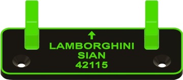 НАСТЕННОЕ КРЕПЛЕНИЕ ДЛЯ МОДЕЛИ TECHNIC LAMBORGHINI SIAN BLOCK + ВИНТЫ