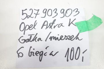 HLAVICE PÁKY ŘAZENÍ MĚCH OPEL ASTRA K 6