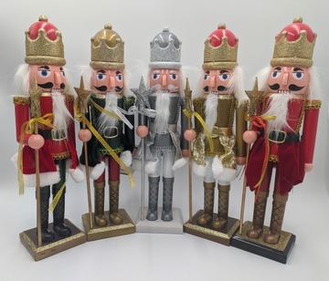 ŚWIECZNIK DZIADEK DO ORZECHÓW OZDOBA ŚWIĄTECZNA DEKORACJA ŚWIĘTA ca