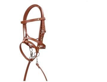 Уздечка для Hobby Horse английская светло-коричневая (А3)