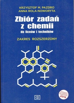 ZBIÓR ZADAŃ Z CHEMII ZR PAZDRO