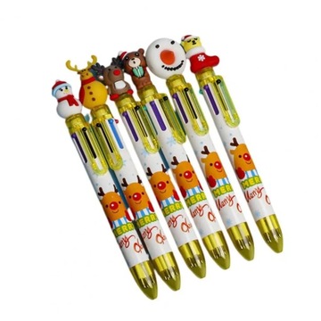 Useful Comfortable Grip Smooth-writing Stationery Lovely Santa Claus Xmas