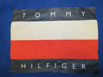 Tommy Hilfiger bluza z dużym logo crewneck M