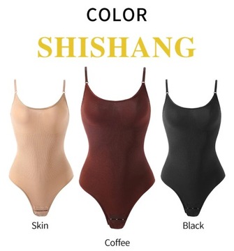 Seamless Full Body Shaper Women Bodysuit Open Crot