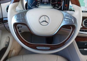 Mercedes Klasa S W222 Limuzyna 350 Blue TEC 258KM 2016 Mercedes-Benz Klasa S SalonPL Niski Przebieg Long LED Kamera Skora Distron, zdjęcie 7