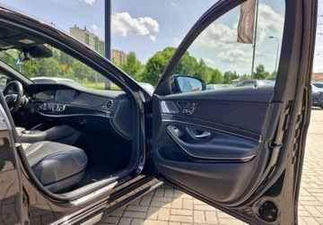 Mercedes Klasa S W222 Limuzyna wersja długa AMG S 63 AMG 585KM 2016 Mercedes-Benz Klasa S 63 AMG 4MATIC L Salon Polska Niski przebieg Desig, zdjęcie 15