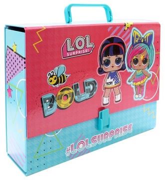 St.Majewski TECZKA Z RĄCZKĄ A4 Gruba LOL SURPRISE