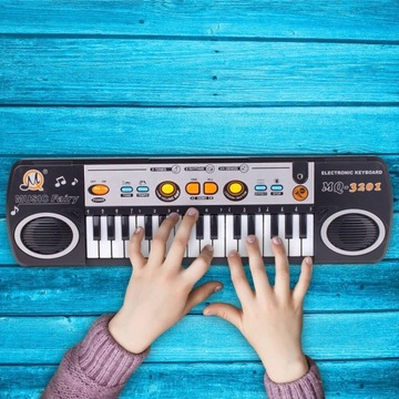 ОРГАН ДЛЯ ДЕТЕЙ 31 КЛЮЧ + ПОДСТАВКА ДЛЯ МИКРОФОНА