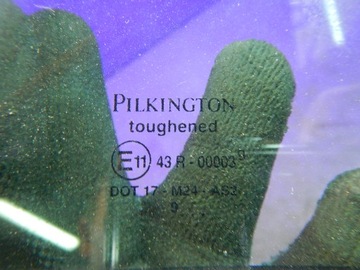 JAGUAR S-TYPE 99- SKLO (OKNO) DVEŘNÍ PRAVÝ ZADNÍ PRAVÁ MALÉ TROJŮHELNÍK