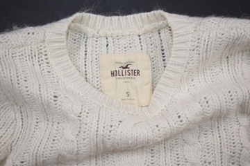 DAMSKI SWETER WŁNA HOLLISTER ROZ.36/S