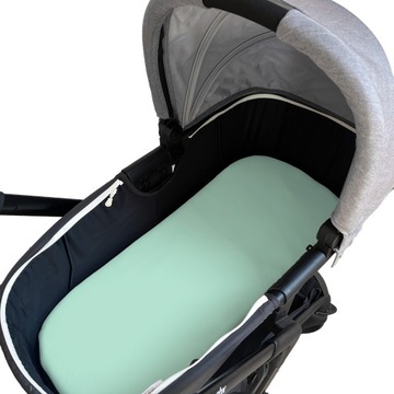 ПРОСТЫНЬ ДЛЯ ГОНДОЛИ, ДЛЯ ЛЮЛЫЧКИ, С ЛАСТИКОМ, 80х40, ХЛОПОК 100% Bubi