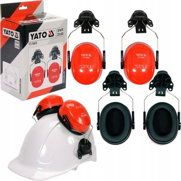 YATO NAUSZNIKI PRZECIWHAŁASOWE MOCOWANE NA KASK