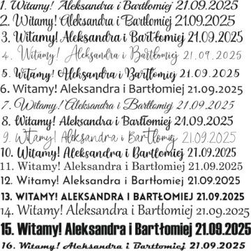 Зеркальная наклейка для свадьбы День рождения Canva + RAKLA