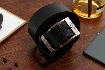 Широкий джинсовый ремень POLISH LEATHER, кожа 524