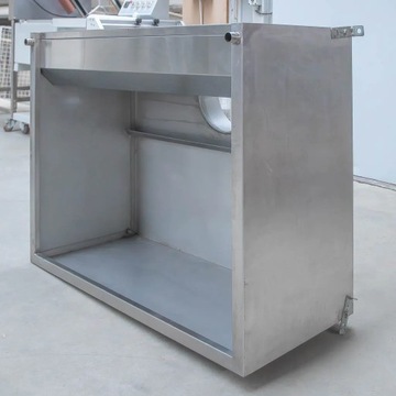 Okap gastronomiczny skrzyniowy 100x80x50 cm stal nierdzewna