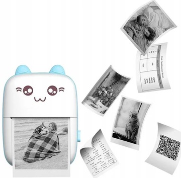 МИНИ ТЕРМОПРИНТЕР DRUKUŚ C9 СИНИЙ