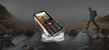 HAMMER Boost LTE Telefon Odporny na Wodę Kurz Pył 4G