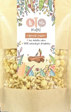 OTOLANDIA KULKI PŁATKI ŚNIADANIOWE CHRUPKI CYNAMON Z JABŁKIEM 110g