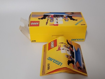 6017 Lego Castle Legoland с инструкциями по BOX, использовался в 1987 году.