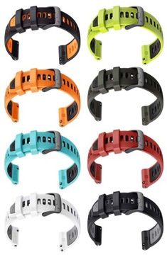 Pasek Uniwersalny do Zegarka Smartwatcha TELESKOPY WYBÓR KOLORY Jakość 22mm