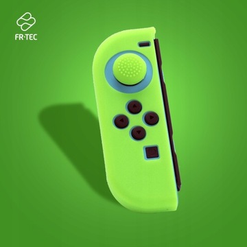 ЧЕХОЛ ДЛЯ JOYCON ЛЕВЫЙ ЗЕЛЕНЫЙ +РУЧКА
