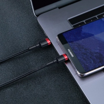 КАБЕЛЬ BASEUS USB-C TYPE-C PD, 60 Вт, БЫСТРАЯ ЗАРЯДКА, 2 м