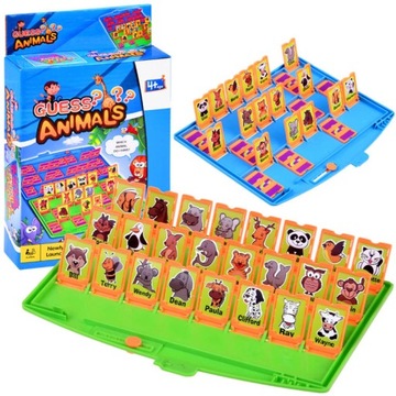 НАСТОЛЬНАЯ ИГРА Игра Кто это? УГАДАЙ ЖИВОТНОЕ GR0498